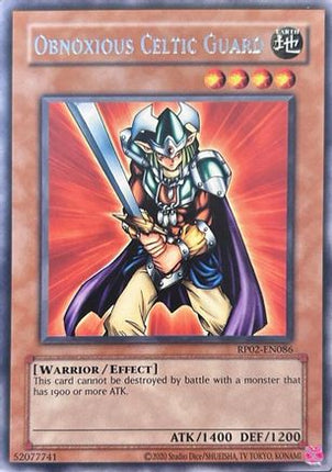 Obnoxious Celtic Guard (Rare) [RP02-EN086] Unlimited