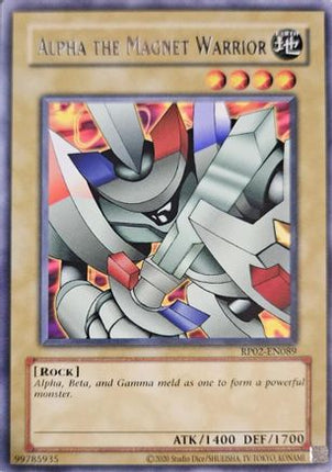 Alpha The Magnet Warrior (Rare) [RP02-EN089] Unlimited