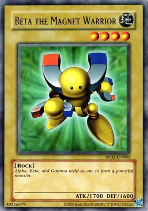 Beta The Magnet Warrior (Rare) [RP02-EN090] Unlimited