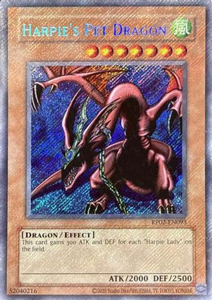 Harpie's Pet Dragon (Secret Rare) [RP02-EN093] Unlimited