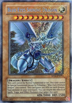 Blue-Eyes Shining Dragon (Secret Rare) [RP02-EN096] Unlimited