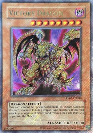 Victory Dragon (Secret Rare) [RP02-EN098] Unlimited