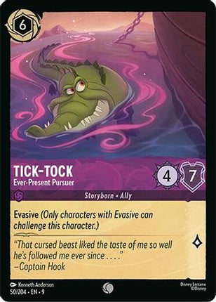 Tick-Tock - Ever-Present Pursuer (50/204) - Fabled Cold Foil