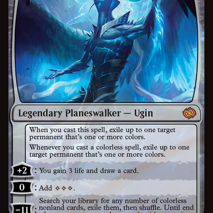 Ugin, Eye of the Storms [Tarkir: Dragonstorm] Foil