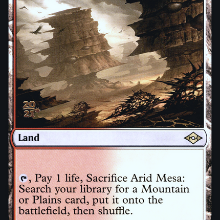 Arid Mesa [Modern Horizons 2 Promos] Prerelease Foil