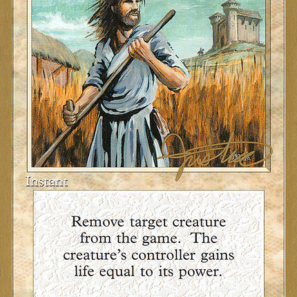 Swords to Plowshares [Pro Tour Collector Set]