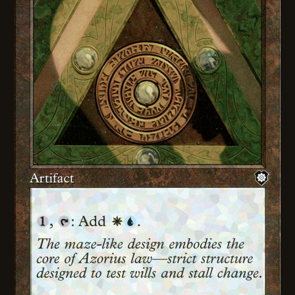 Azorius Signet (Retro) [The Brothers' War Commander]
