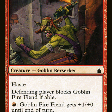 Goblin Fire Fiend [Ravnica: City of Guilds]