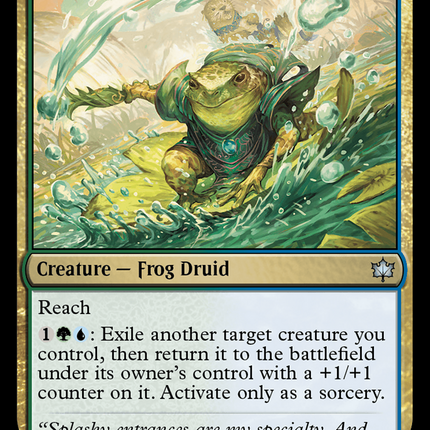 Lilysplash Mentor [Bloomburrow] Foil