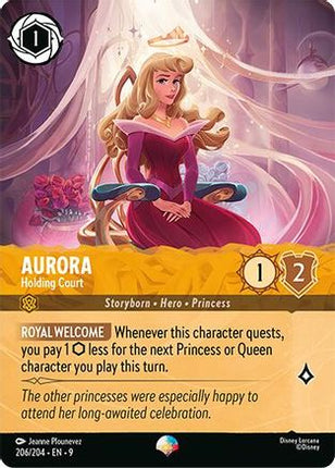 Aurora - Holding Court (Epic) (206/204) - Fabled Holofoil