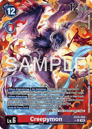 Creepymon (Alternate Art) [EX10-009] [Sinister Order] Foil