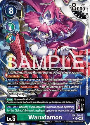 Warudamon (Alternate Art) [EX10-019] [Sinister Order] Foil