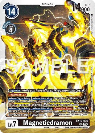 Magneticdramon [EX10-036] [Sinister Order] Foil