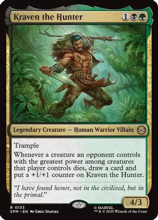 Kraven the Hunter [Marvel's Spider-Man] Foil