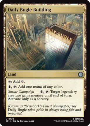 Daily Bugle Building [Marvel's Spider-Man] Foil