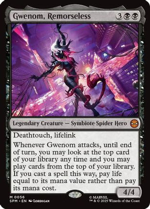 Gwenom, Remorseless [Marvel's Spider-Man] Foil