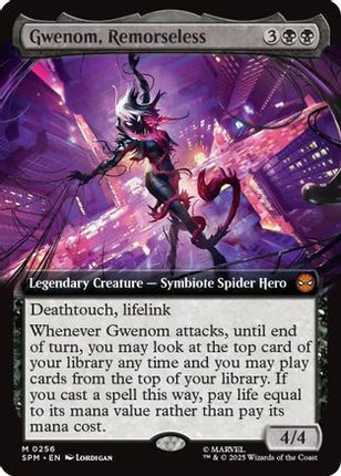 Gwenom, Remorseless (Extended Art) [Marvel's Spider-Man] Foil