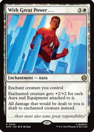 With Great Power... [Marvel's Spider-Man] Foil