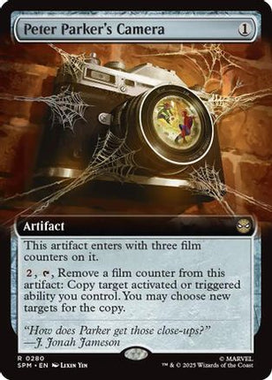 Peter Parker's Camera (Extended Art) [Marvel's Spider-Man] Foil