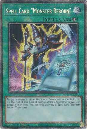 Spell Card "Monster Reborn" [MP25-EN006] Starlight Rare 1st Edition