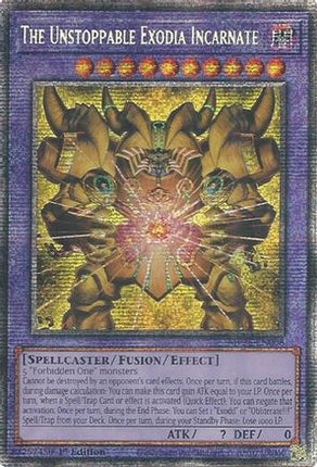 The Unstoppable Exodia Incarnate (Starlight Rare) [MP25-EN008] 1st Edition