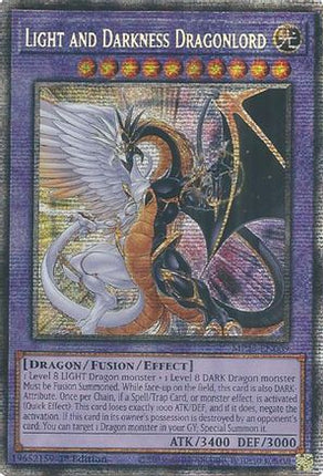 Light and Darkness Dragonlord [MP25-EN009] Starlight Rare 1st Edition