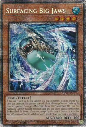 Surfacing Big Jaws [MP25-EN012] Starlight Rare 1st Edition