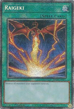 Raigeki [MP25-EN015] Starlight Rare 1st Edition