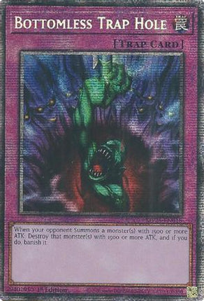 Bottomless Trap Hole [MP25-EN018] Starlight Rare 1st Edition