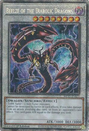 Beelze of the Diabolic Dragons [MP25-EN023] Starlight Rare 1st Edition