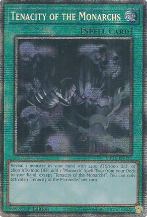 Tenacity of the Monarchs [MP25-EN025] Starlight Rare 1st Edition