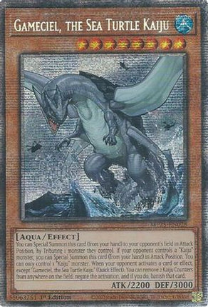 Gameciel, the Sea Turtle Kaiju [MP25-EN028] Starlight Rare 1st Edition