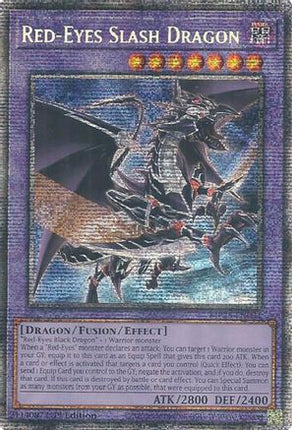 Red-Eyes Slash Dragon [MP25-EN031] Starlight Rare 1st Edition