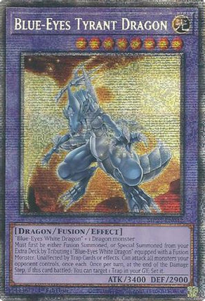 Blue-Eyes Tyrant Dragon [MP25-EN042] Starlight Rare 1st Edition