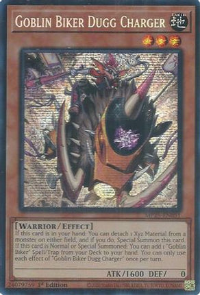 Goblin Biker Dugg Charger [MP25-EN051] Prismatic Secret Rare 1st Edition