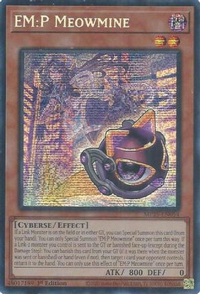 EM:P Meowmine [MP25-EN054] Prismatic Secret Rare 1st Edition