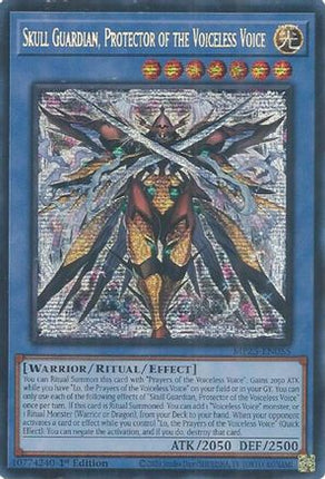 Skull Guardian, Protector of the Voiceless Voice [MP25-EN055] Prismatic Secret Rare 1st Edition