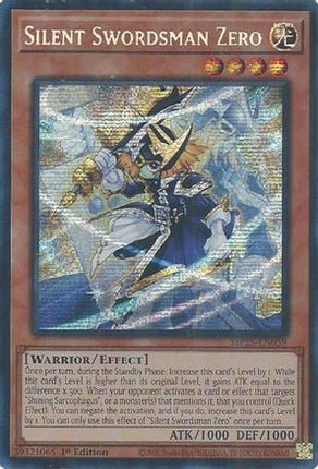 Silent Swordsman Zero [MP25-EN059] Prismatic Secret Rare 1st Edition