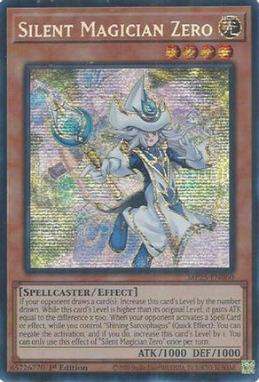 Silent Magician Zero [MP25-EN060] Prismatic Secret Rare 1st Edition
