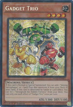 Gadget Trio [MP25-EN061] Prismatic Secret Rare 1st Edition