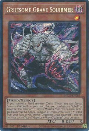 Gruesome Grave Squirmer [MP25-EN065] Prismatic Secret Rare 1st Edition