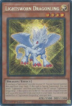 Lightsworn Dragonling [MP25-EN066] Prismatic Secret Rare 1st Edition