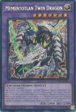 Mementotlan Twin Dragon [MP25-EN067] Prismatic Secret Rare 1st Edition