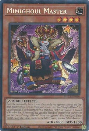Mimighoul Master [MP25-EN096] Prismatic Secret Rare 1st Edition