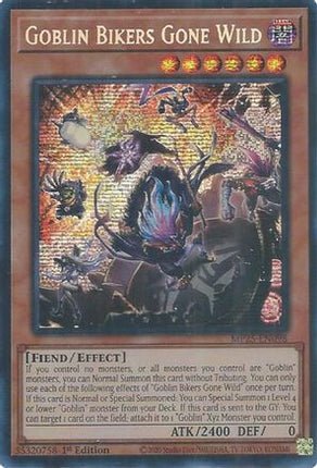 Goblin Bikers Gone Wild [MP25-EN098] Prismatic Secret Rare 1st Edition