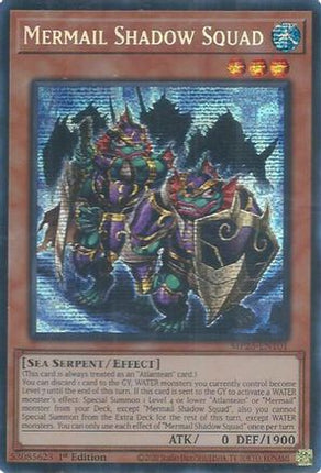 Mermail Shadow Squad [MP25-EN101] Prismatic Secret Rare 1st Edition