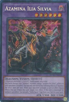 Azamina Ilia Silvia [MP25-EN103] Prismatic Secret Rare 1st Edition