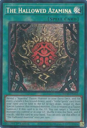 The Hallowed Azamina [MP25-EN112] Prismatic Secret Rare 1st Edition