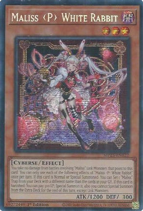 Maliss P White Rabbit [MP25-EN122] Prismatic Secret Rare 1st Edition