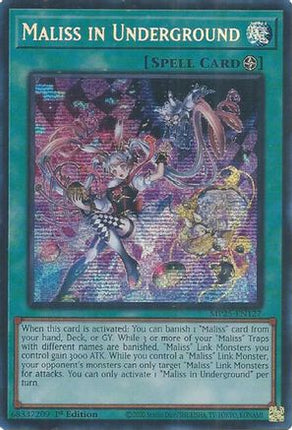 Maliss in Underground (Prismatic Secret Rare) [MP25-EN127] 1st Edition